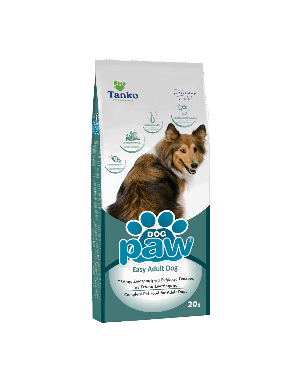 Paw Easy - פאו איזי אדולט לכלבים 20 ק"ג