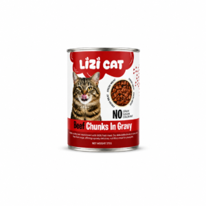 ליזי קט נתחי בקר ברוטב 375 גרם