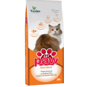 Paw Meat Menu – מזון יבש מלא לחתולים בוגרים 20 ק"ג