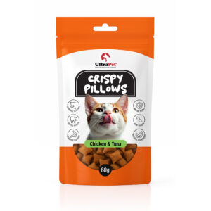 חטיף לחתול כריות עוף וטונה 60 גרם