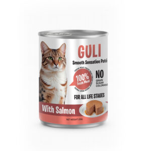 שימורי גולי פטה סלמון לחתול 375 גרם