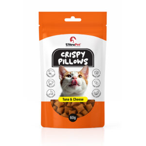 חטיף לחתול כריות טונה וגבינה 60 גרם