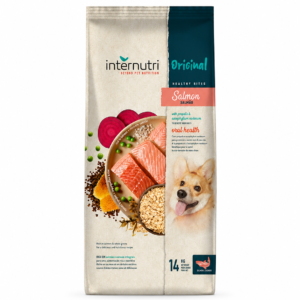 INTERNUTRI ORIGINAL DOG SALMON  אינטר נוטרי סלמון לכלב 14 ק"ג